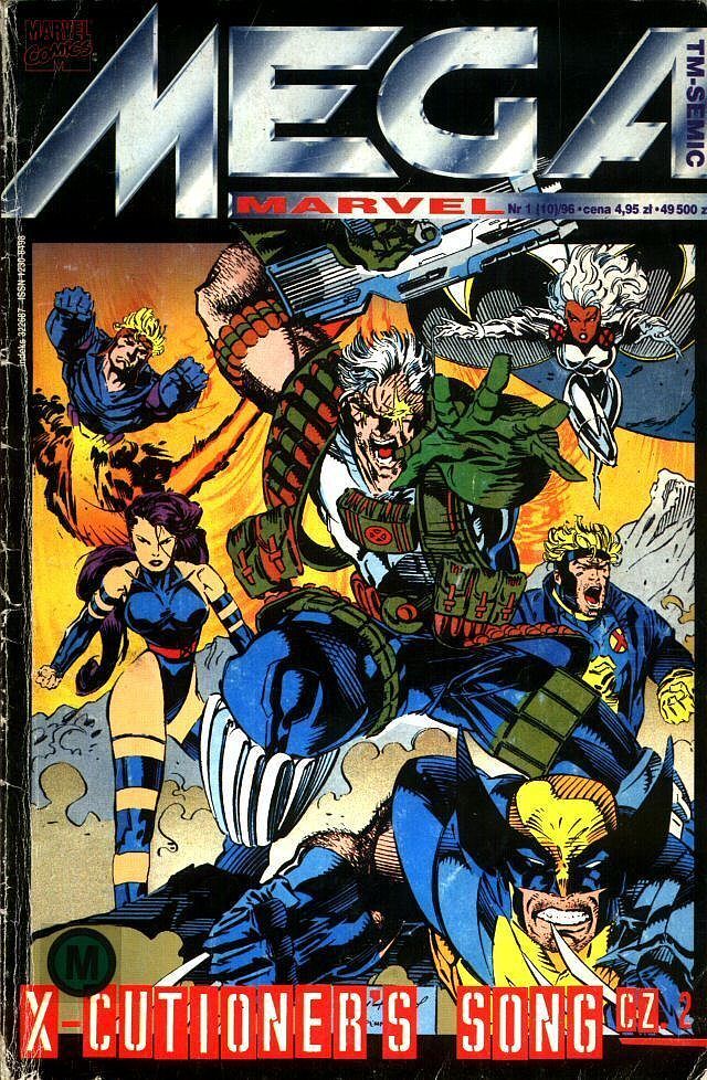 Mega Marvel - 10 - (1/1996) X-Men: X-Cutioner's Song, cz. 2