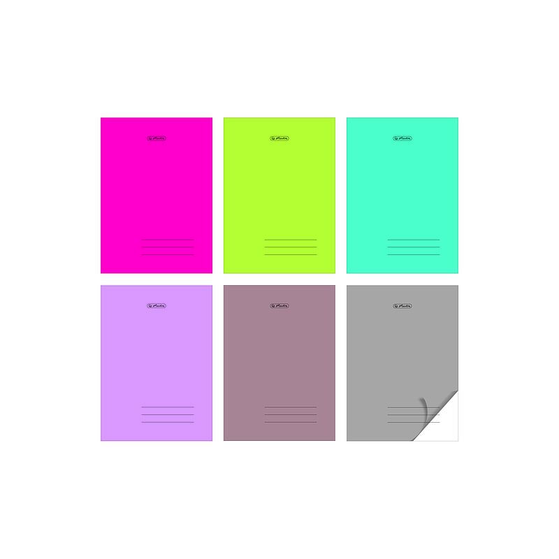 Zeszyt a4 60k kratka pp transparentny colors pakiet 5 sztuk