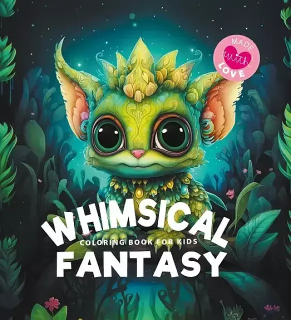 Kolorowanka usztywniana whimsical fantasy stworki