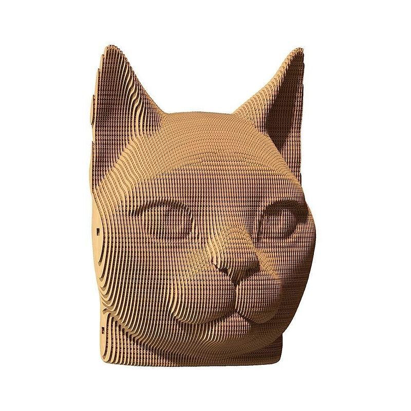Puzzle 3d cat cartonic