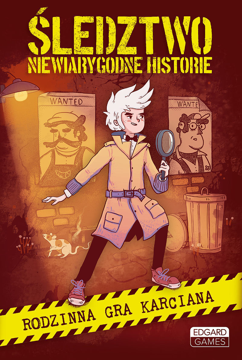 Śledztwo. Niewiarygodne historie. Rodzinna gra karciana. Edgard Games