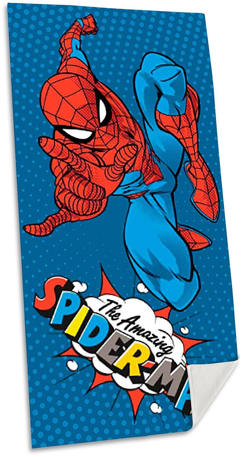 Ręcznik plażowy spiderman 70x140 cm spm-d37a