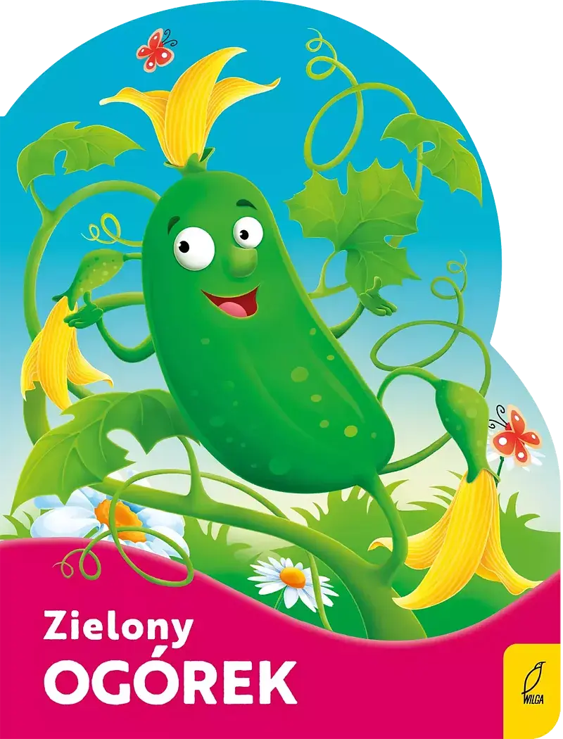 Wykrojnik. Zielony ogórek