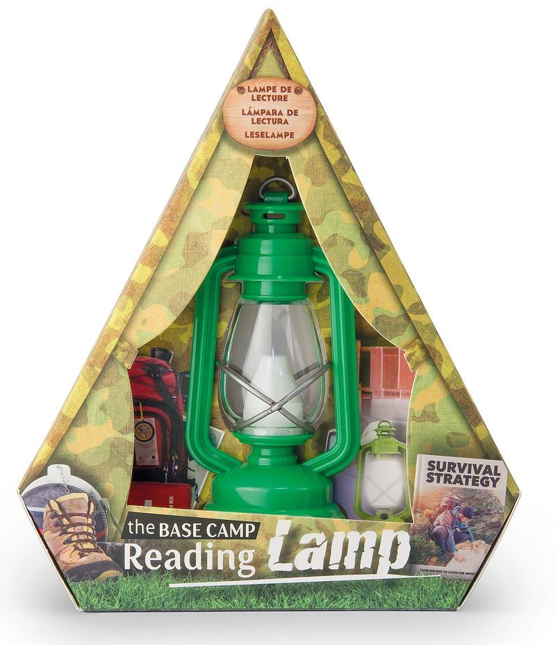 Lampka do czytania książek zielona