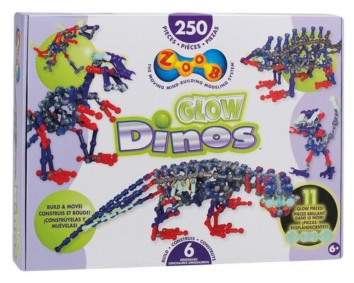 Zoob Glow Dinos 25 elementów