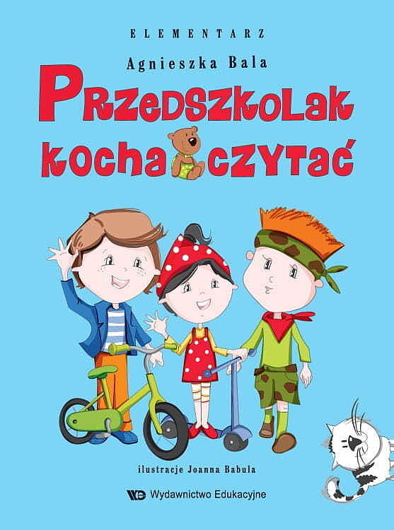 Przedszkolak kocha czytać elementarz