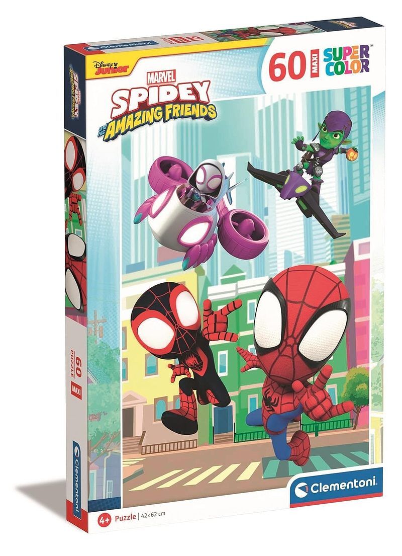 Puzzle maxi super kolor marvel spidey and his amazing 26476