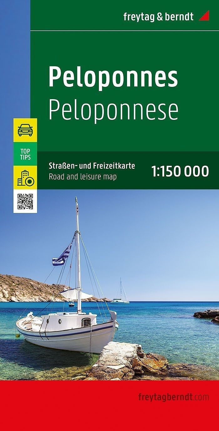 Mapa peloponez 1:150 000 fb