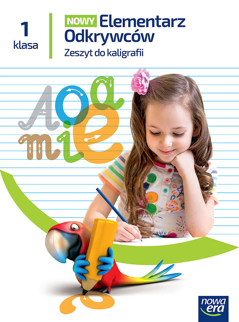 Elementarz odkrywców neon klasa 1 zeszyt ćwiczeń do kaligrafii edycja 2023-2025