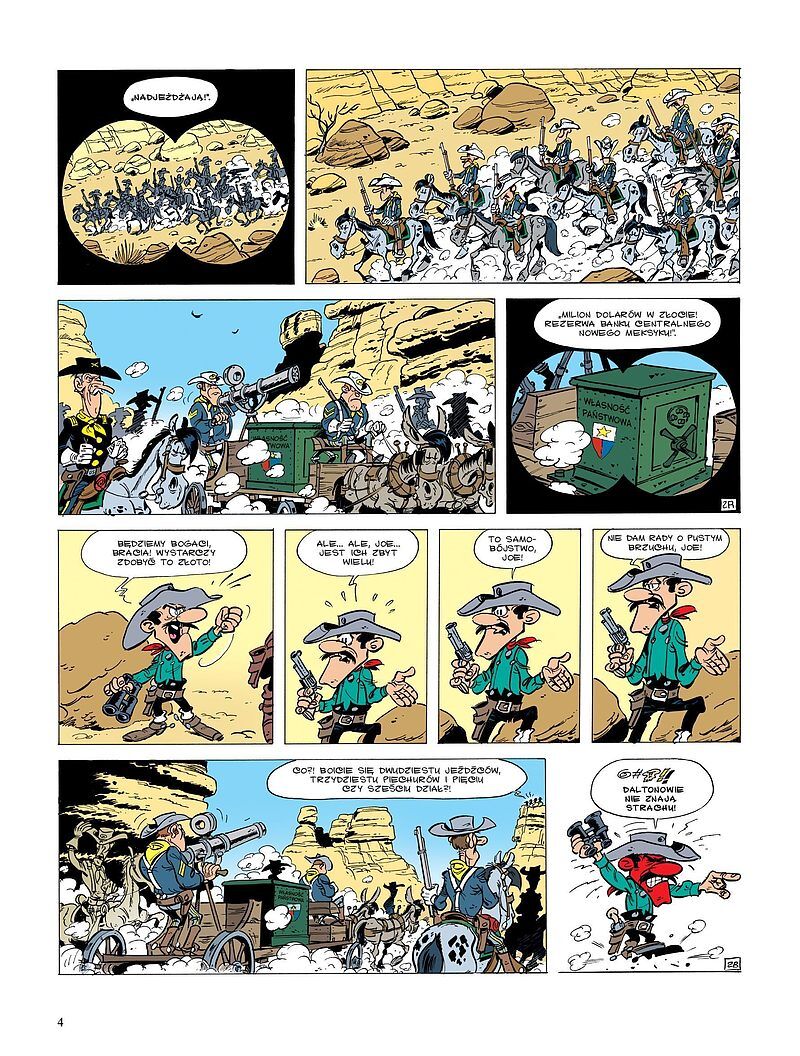 Lucky Luke - 76 - Samotny jeździec