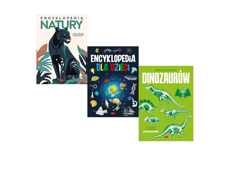 Encyklopedie dla dzieci(3 tytuły)