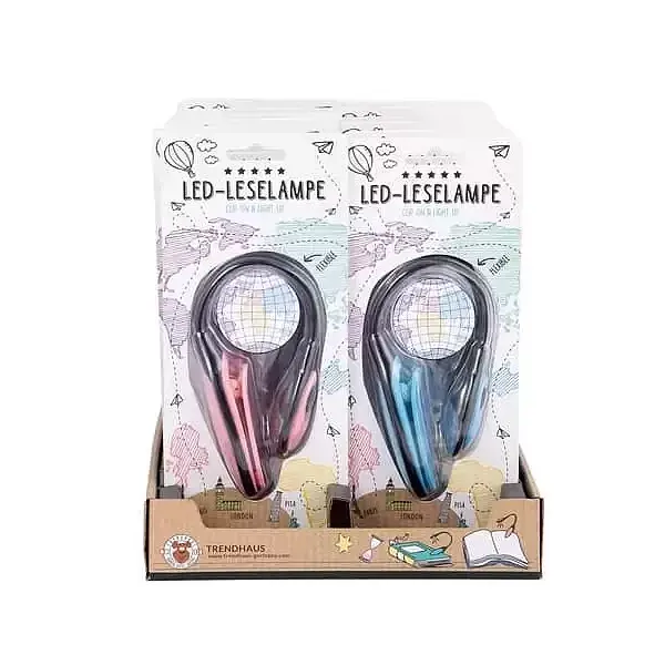Lampka z klipsem led 1 szt. Mix