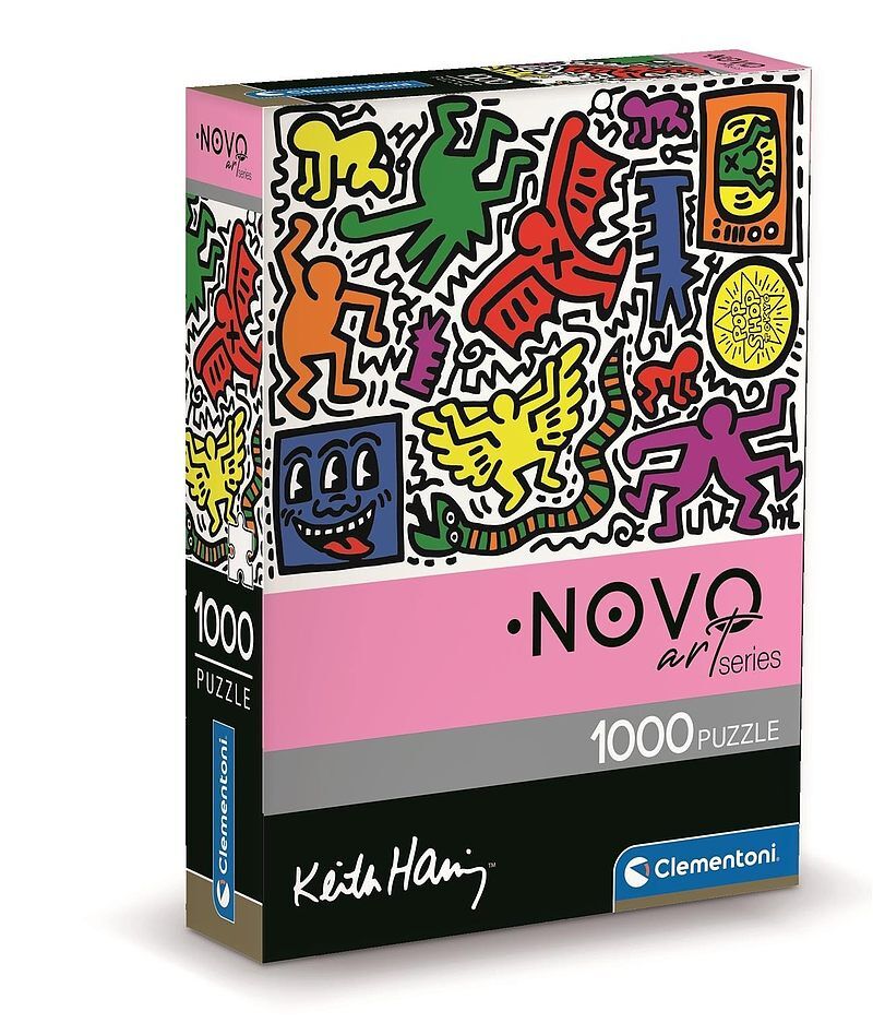 Puzzle 1000 compact art collection keith haring 39756