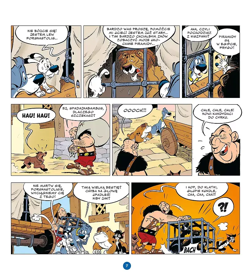 Idefiks i Nieugięci - 04 - Nieugięci robią niezły cyrk