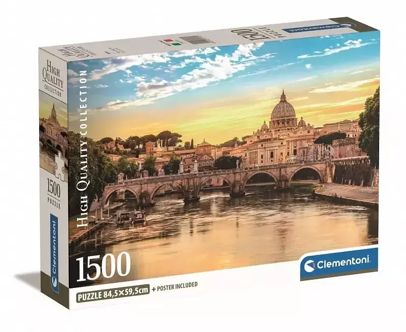 Puzzle 1500 compact rome 31717