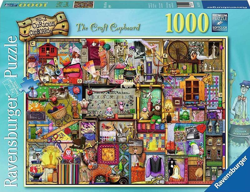 Puzzle 2d 1000 szafka z rękodziełem 19412