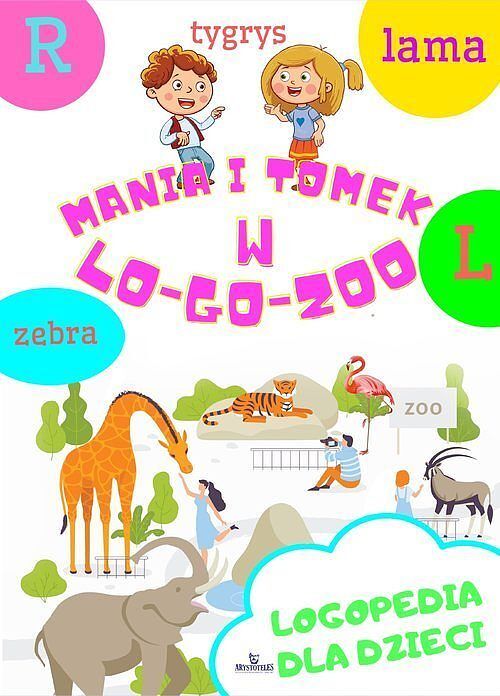 Logopedia dla dzieci. Mania i Tomek w logozoo