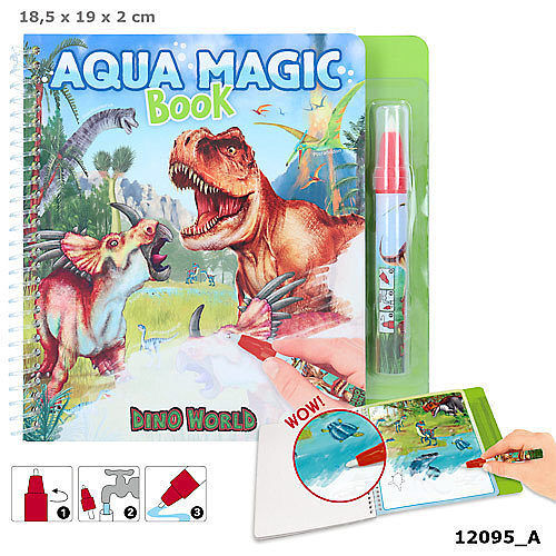 Kolorowanka aqua magic dino world 12095a