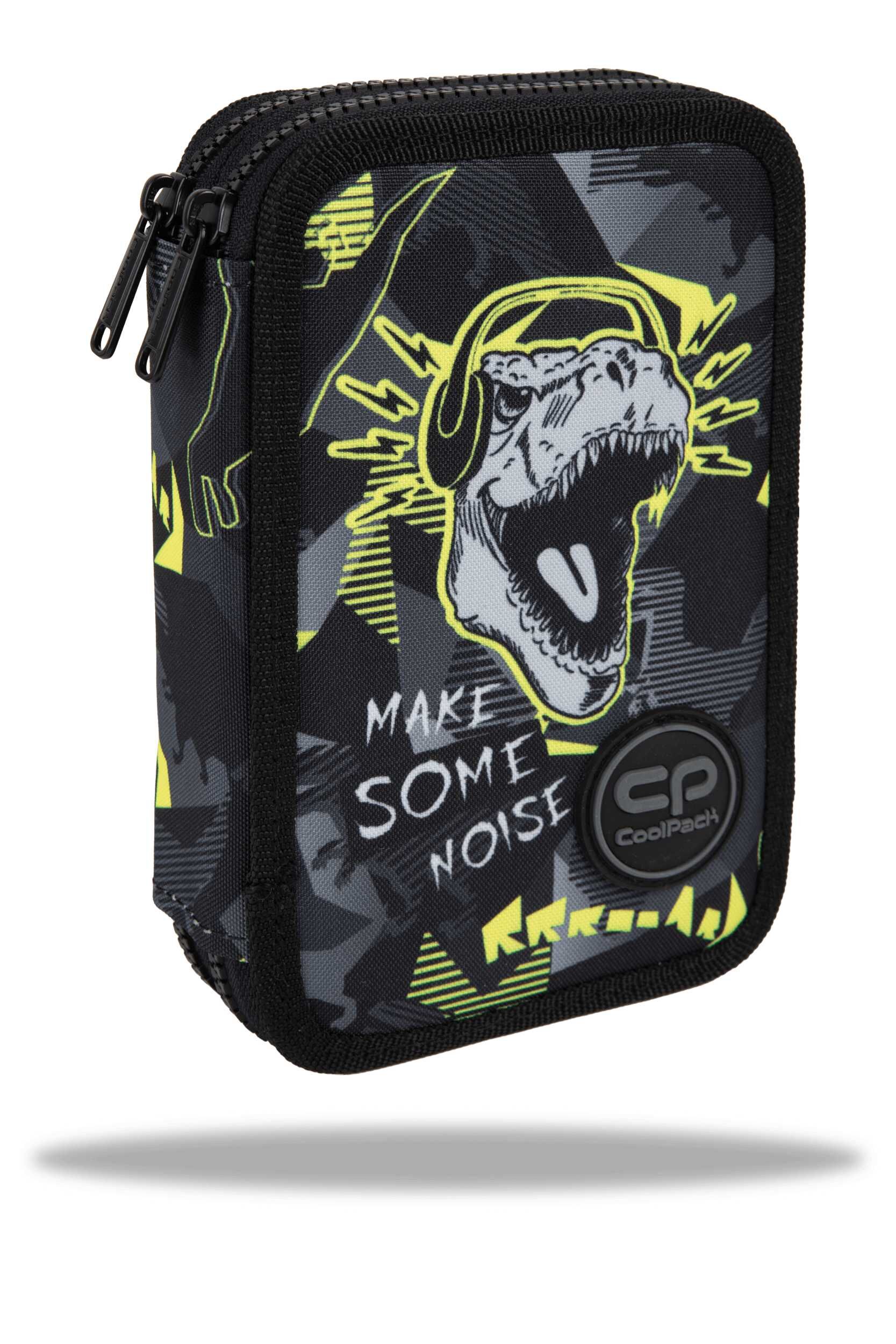 Piórnik podwójny z wyposażeniem Coolpack Jumper 2 Dinopark