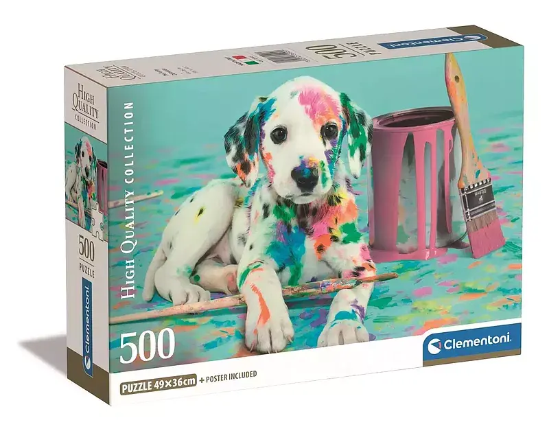 Puzzle 500 compact the funny dalmatian 35545