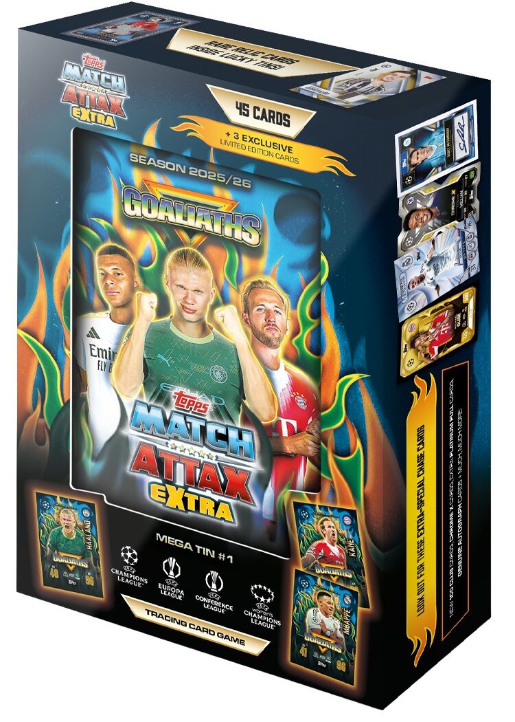Match Attax Extra 2025/26 mega puszka 1szt.mix