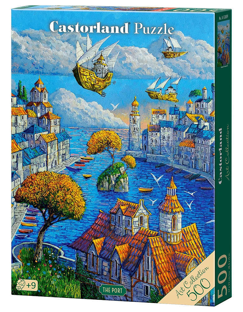 Puzzle 500 the port b-53889