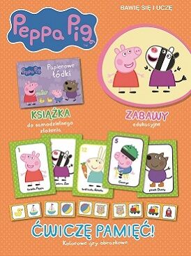 Ćwiczę pamięć bawię się i uczę Świnka Peppa