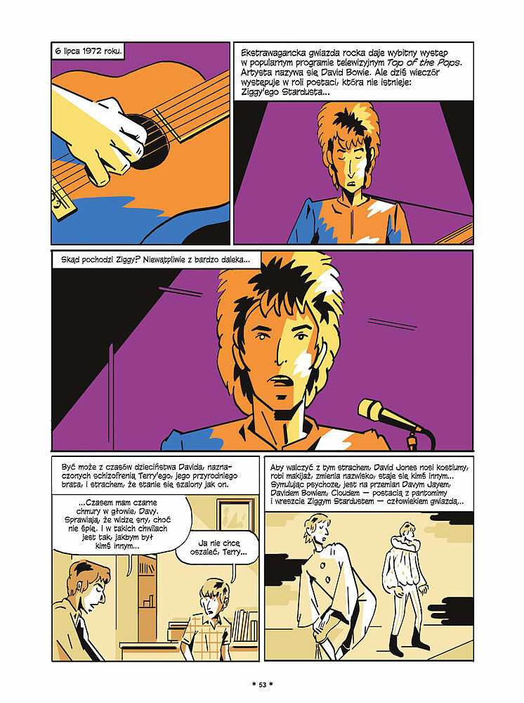 David Bowie w komiksie