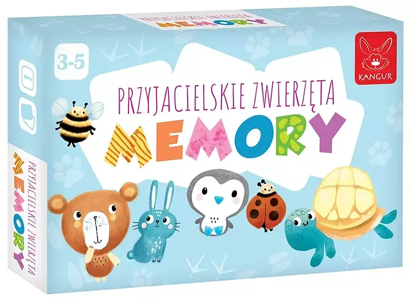Gra memory przyjacielskie zwierzęta
