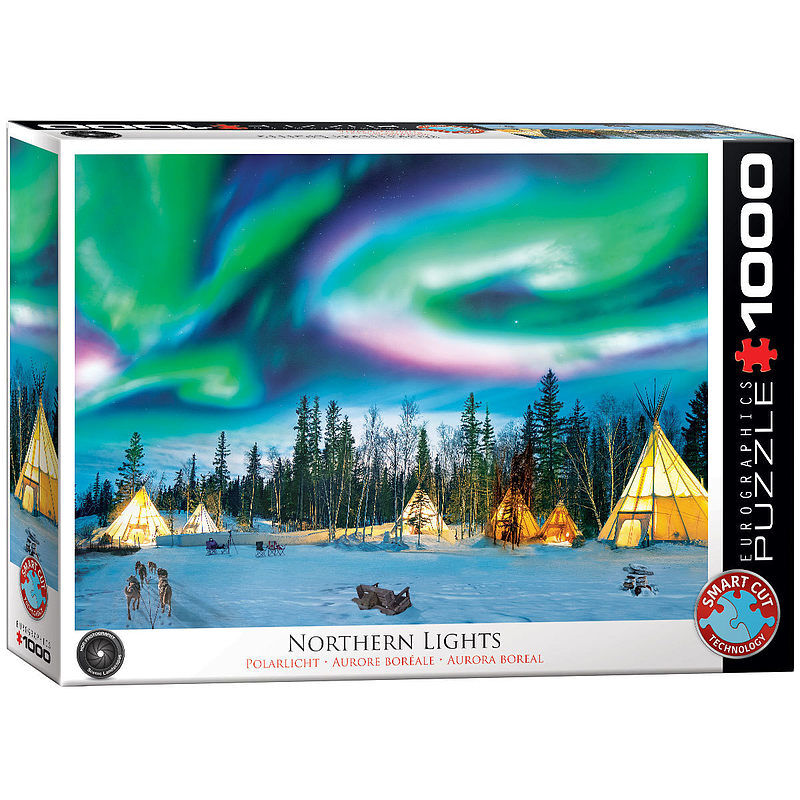 Puzzle 1000 northern lights yellowknif 6000-5435