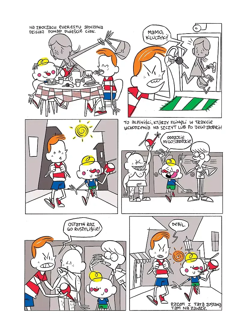 Z pieca spadło