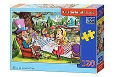Puzzle 120 alicja w krainie czarów