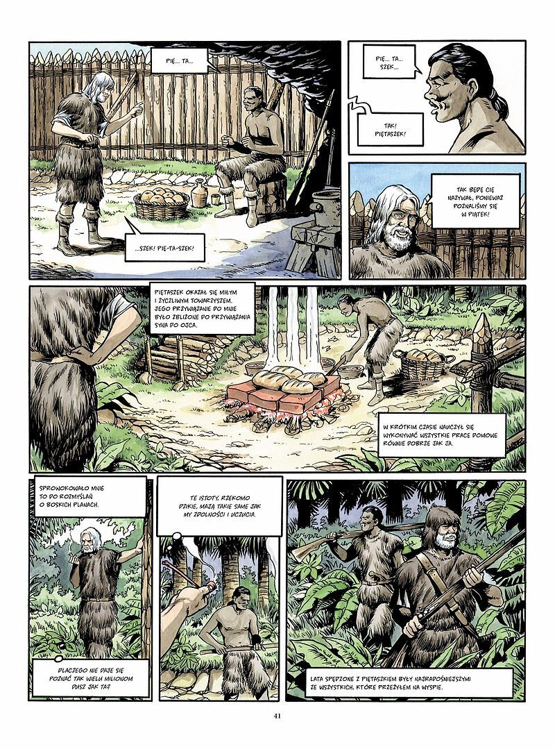 Adaptacje literatury - Robinson Crusoe