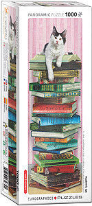 Puzzle 1000 panoramic academic cat 6010-5632