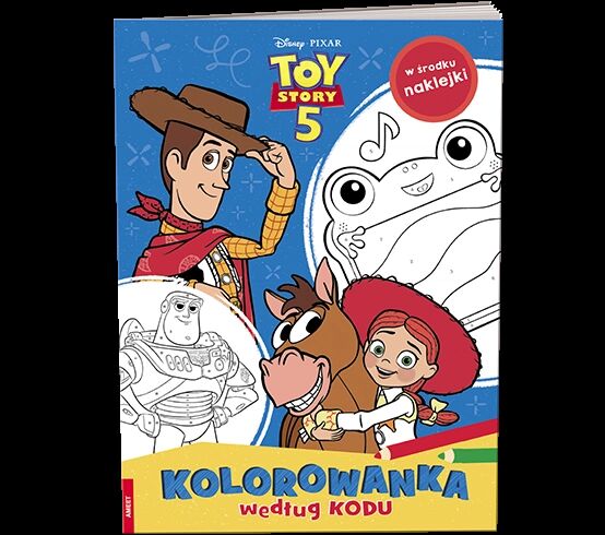 Disney Pixar Toy Story 5 Kolorowanka według kodu KKO-9110