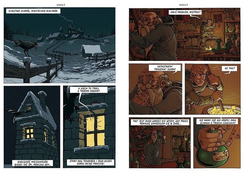 Komiksy paragrafowe - Wilkołak