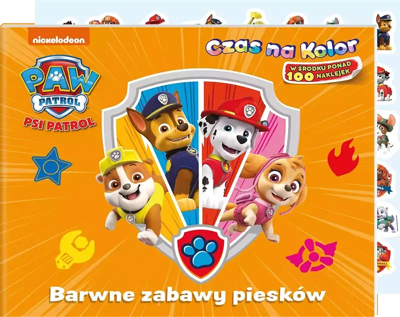 Psi Patrol. Czas na kolor. Barwne zabawy piesków
