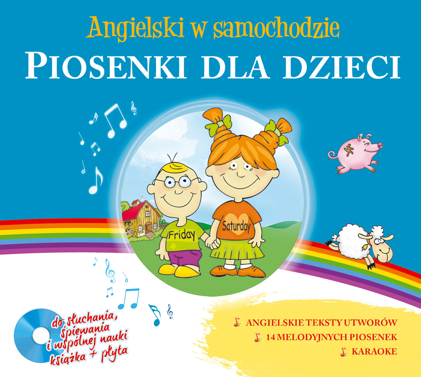 Angielski w samochodzie Piosenki dla dzieci (audiobook CD)