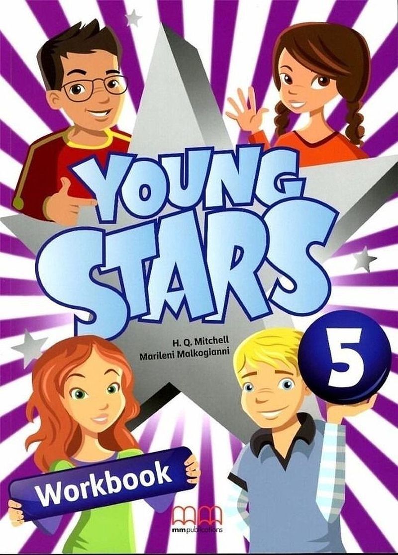 Young stars 5 workbook (includes cd-rom)