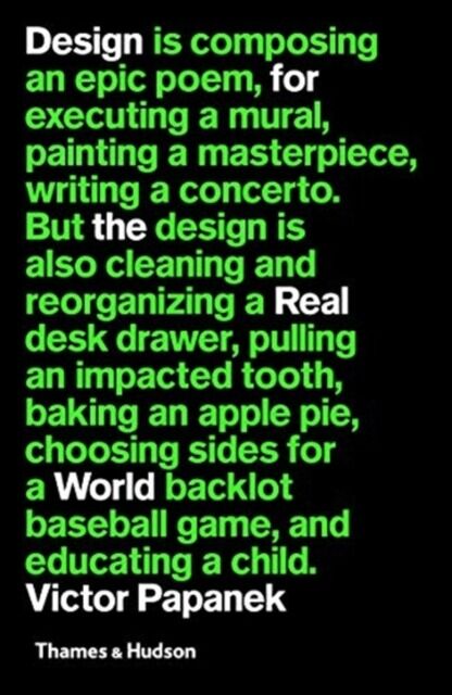Design for the Real World. Human Ecology and Social Change wer, agielska
