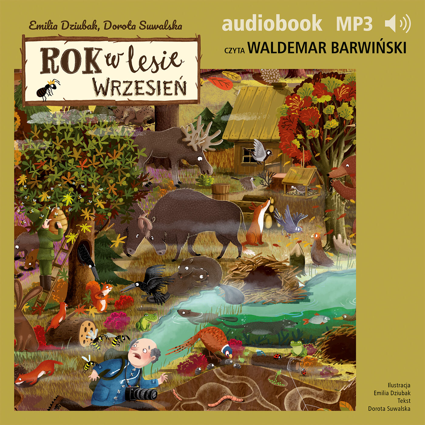 Rok w lesie. Wrzesień (audiobook MP3)