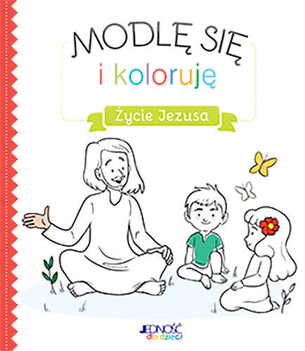 Modlę się i koloruję.