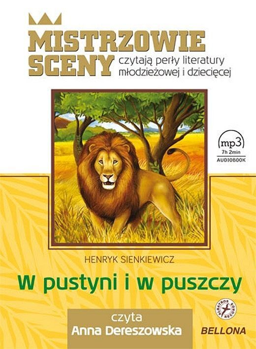 W pustyni i w puszczy, książka audio (audiobook CD)