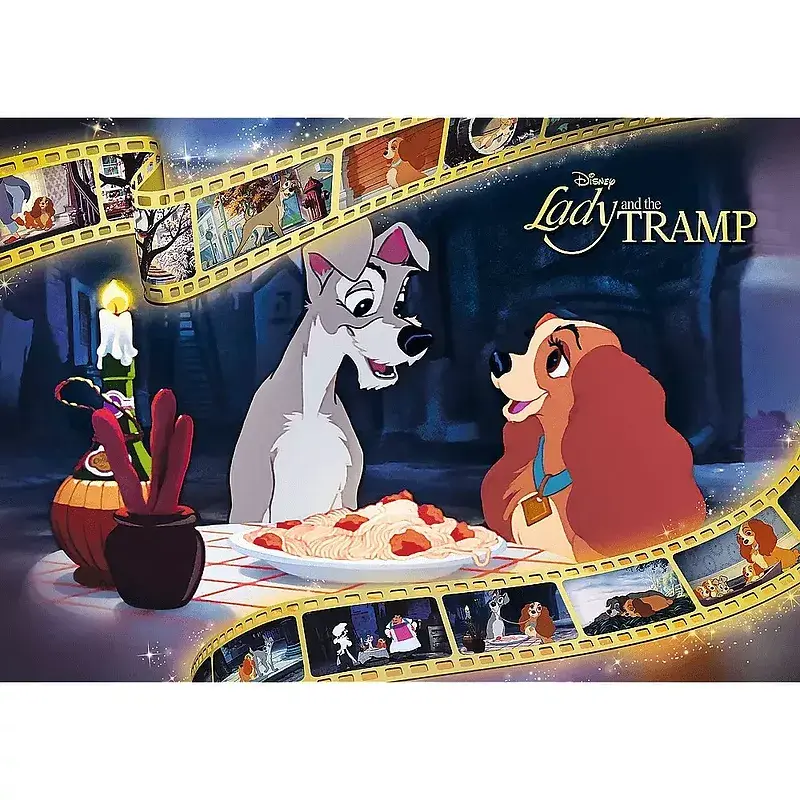 Puzzle 1000 premium plus zakochany kundel 10830