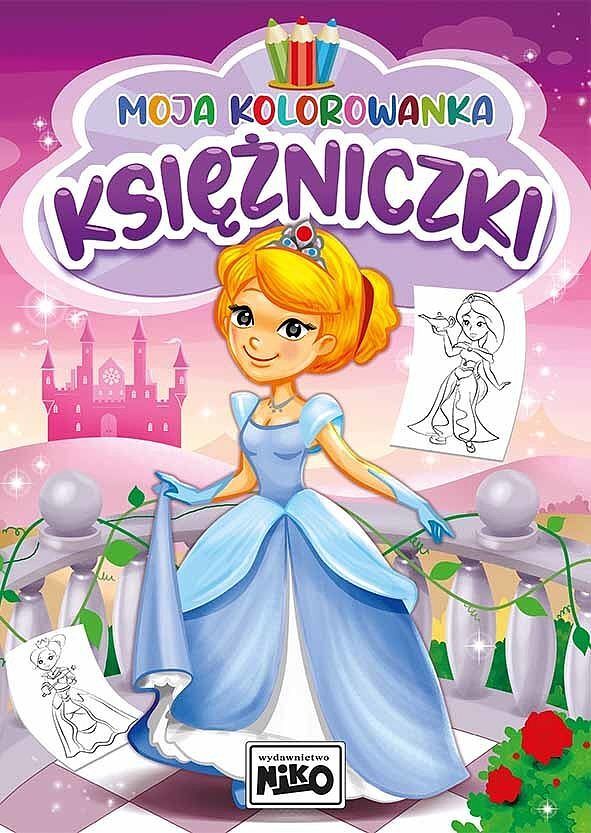 Księżniczki. Moja kolorowanka