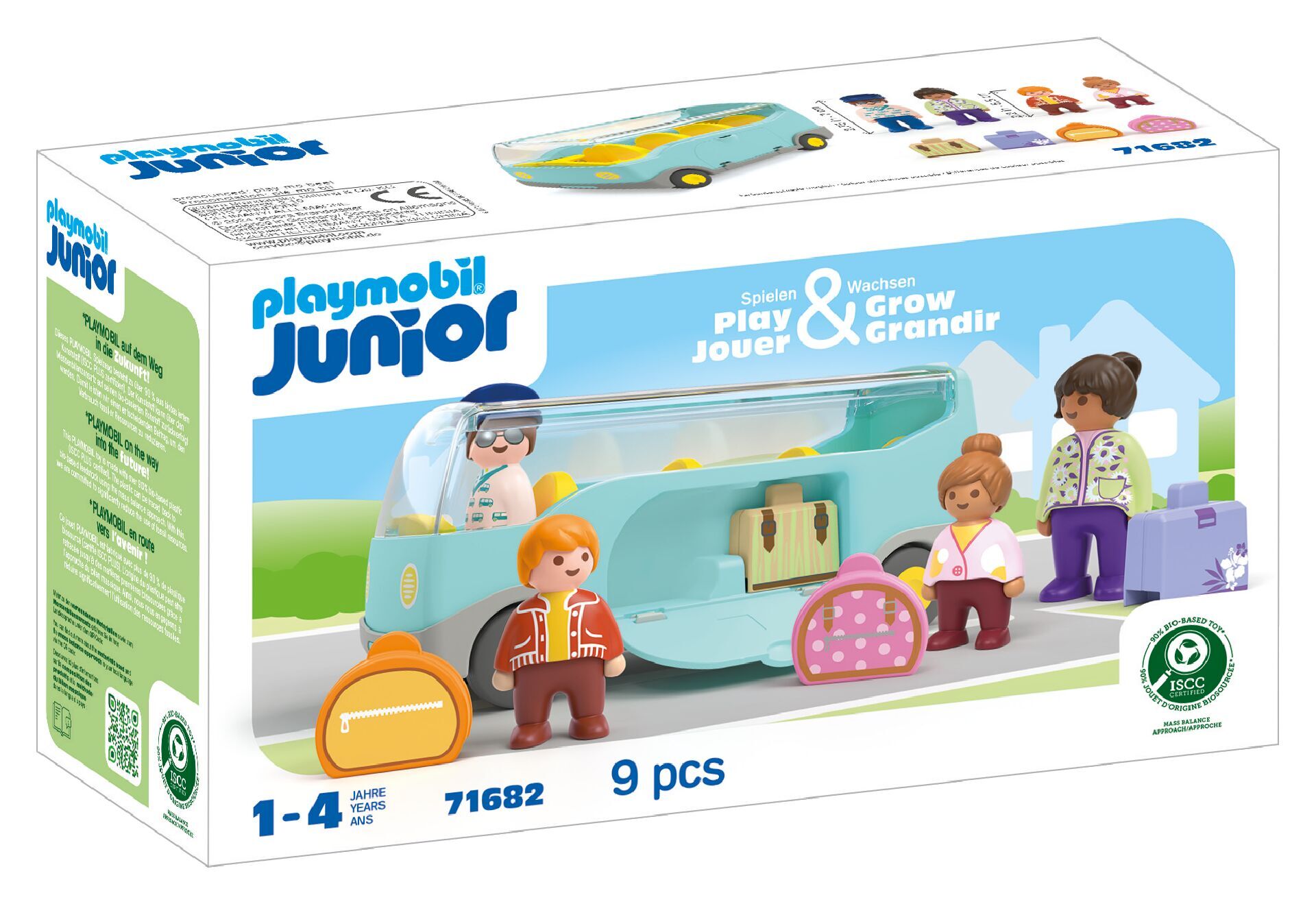 Playmobil JUNIOR: Autobus wycieczkowy 71682