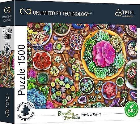 Puzzle 1500 uft blooming paradise: world of plants 26207
