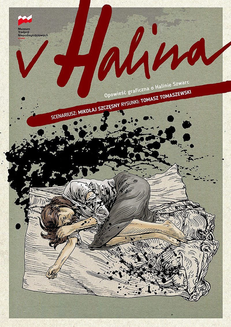 Halina. Opowieść graficzna o Halinie Szwarc