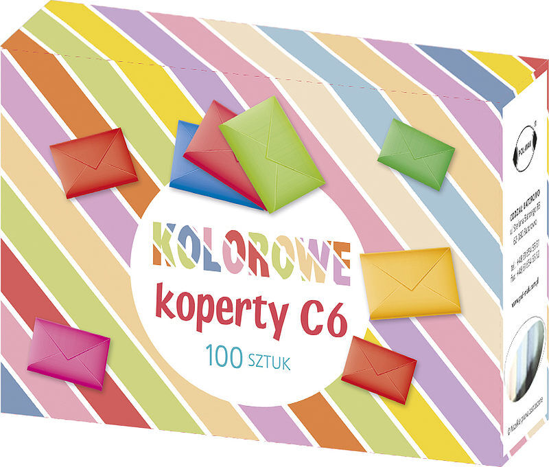 Koperty c6 kolorowe kb6 ogko 468 pol mak