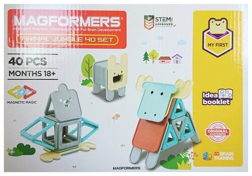 Magformers Mój pierwszy zestaw Zwierzęta 40